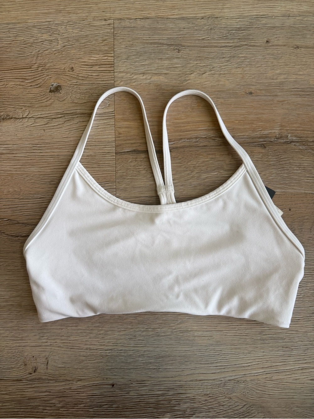Vuori Cream Seamless Sports Bralette